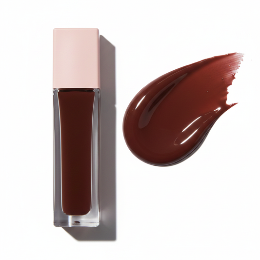 Hazelnut Chocolate Brown Lip Oil by Royal Rich Cosmetics