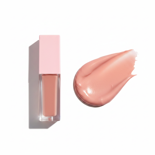 Crème Brûlée Creamy Pink Lip Oil by Royal Rich Cosmetics