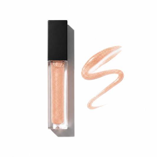Pink Shimmer Lip Gloss